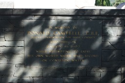 Donald Campbell's Memorial at Coniston Water