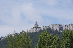 Mountain church above Rivière-sur-Tarn