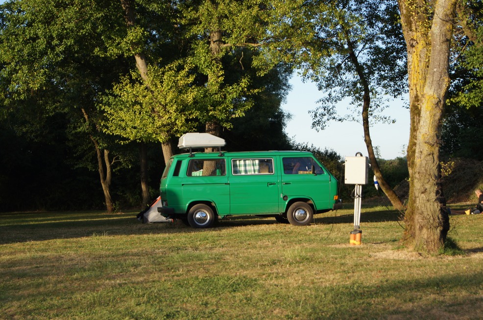 VW Camper next door