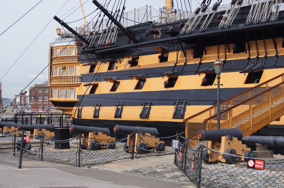 HMS Victory at Portsmouth Historic Dockyard 2