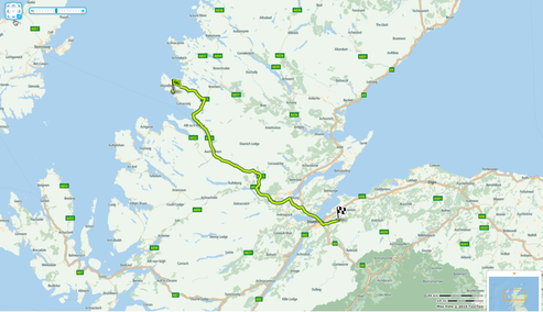 Achiltibuie-Inverness