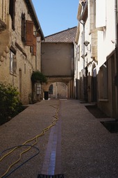 Walled Town; undergoing renovations when we were there