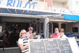 A Leisurely Lunch at Le Vieux Port, Agde