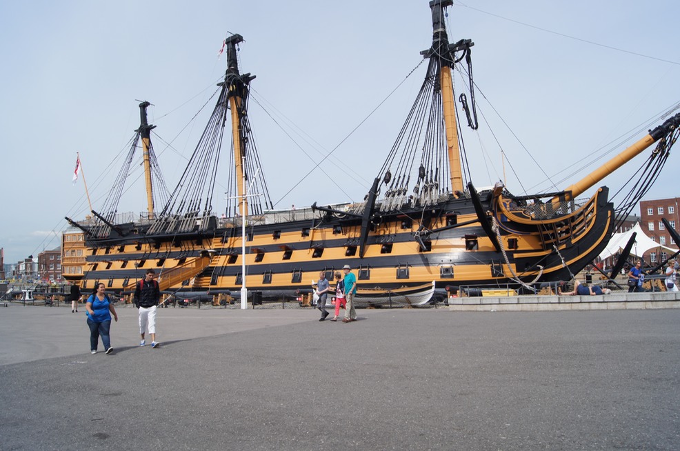 HMS Victory at Portsmouth Historic Dockyard