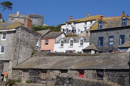 Port Isaac - all uphill or down!