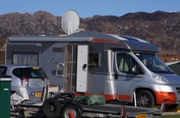 Bixie at Sunnyside Croft Caravan Site, Arisaig