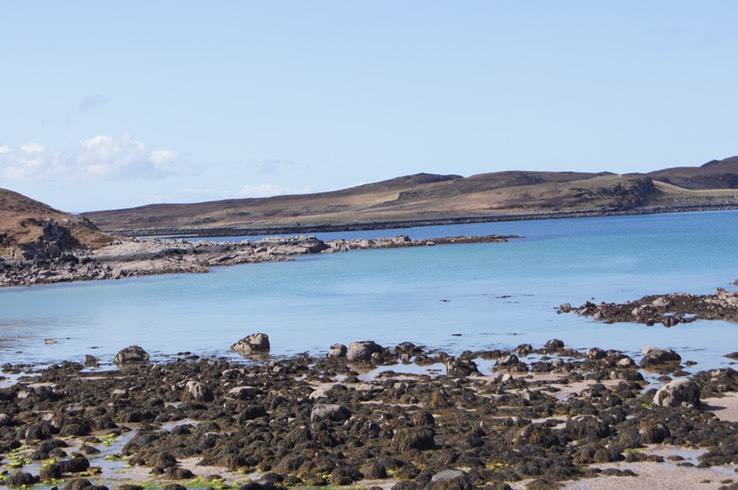 View from Port a Bhaígh Campsite, Altandhu